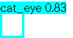 Graphic depiction of AI label, stating Cat_Eye 0.83