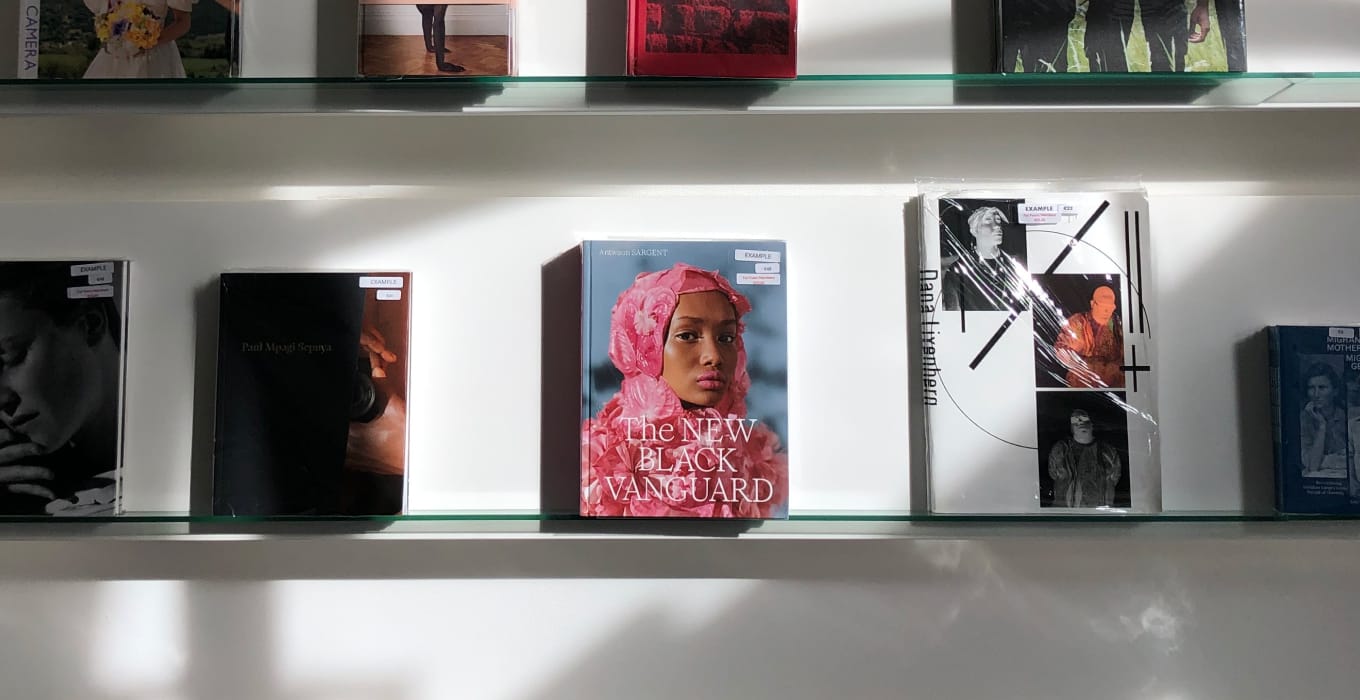 Magazines displayed in bookshop